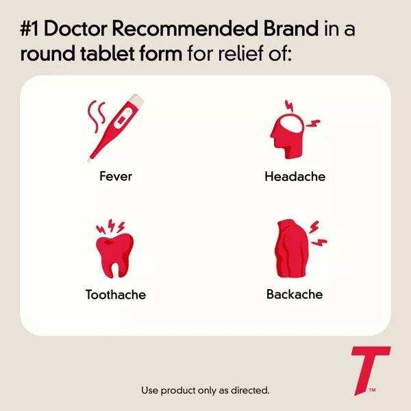 Tylenol Extra Strength Pain Relief Acetaminophen Tablets - 24 Count - Elvoros