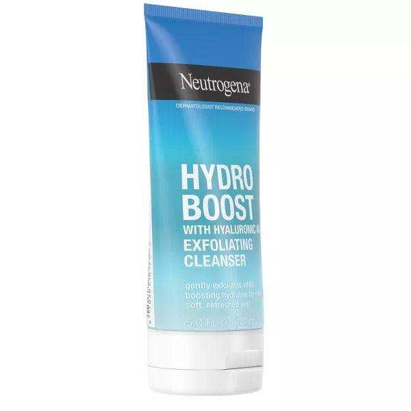 Neutrogena Hydro Boost Gentle Exfoliating Face Scrub Cleanser - 5 oz - Elvoros