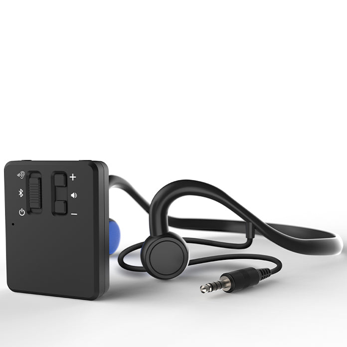 Mimitakara Bluetooth Rechargeable BTE Bone Conduction Hearing Amplifier