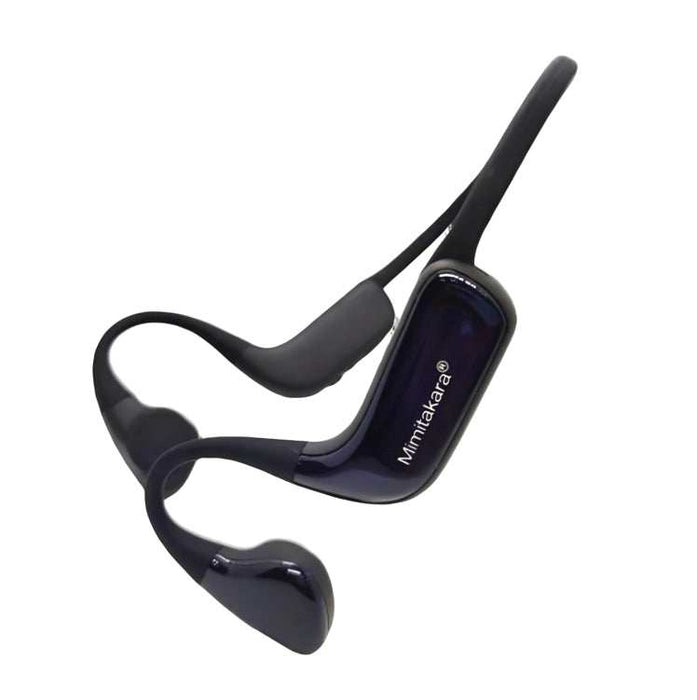 Mimitakara Bluetooth Bone Conduction Headphone Hearing Amplifier with Remote Microphone