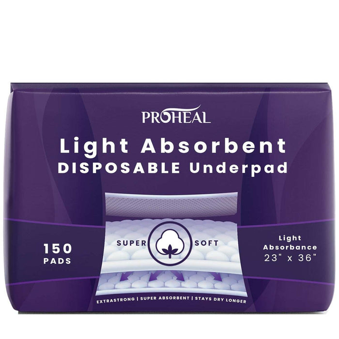 Light Absorbent Underpads - 23" x 36"