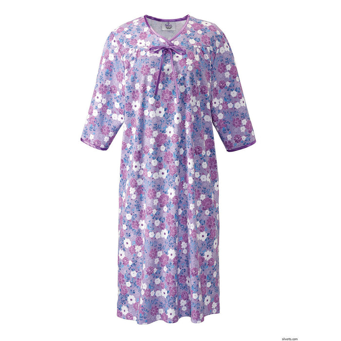 Silverts Limited Edition Women's Open Back Hospital and Homecare Gown