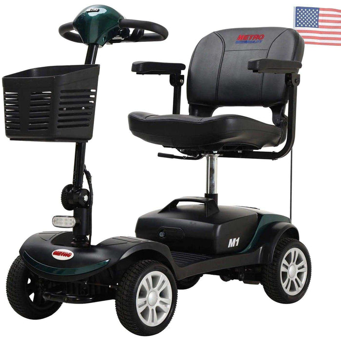 Metro Mobility M1 Series 4-Wheel Travel Mobility Scooter - Elvoros
