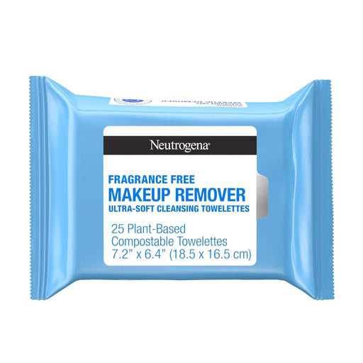 Neutrogena Makeup Remover Towelettes Fragrance Free - 25 ct - Elvoros