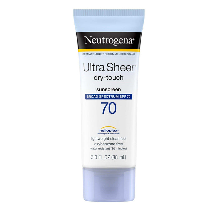 Neutrogena Ultra Sheer Dry-Touch Sunscreen Lotion SPF 70 - 3 fl oz - Elvoros