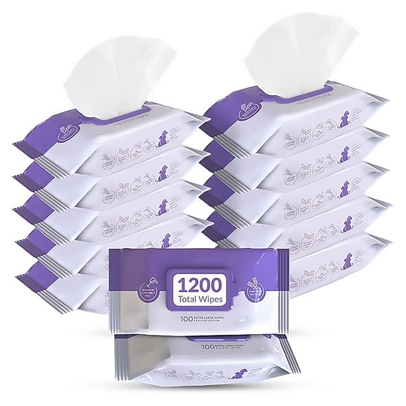Pursonic Lavender Scented Pet Wipes