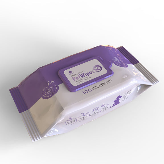Pursonic Lavender Scented Pet Wipes