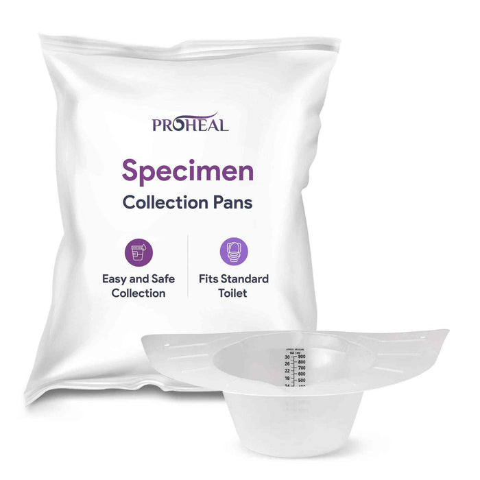 Urine Hats For Toilet Standard Fit Urine Collection Hat - 10 Pack - Elvoros