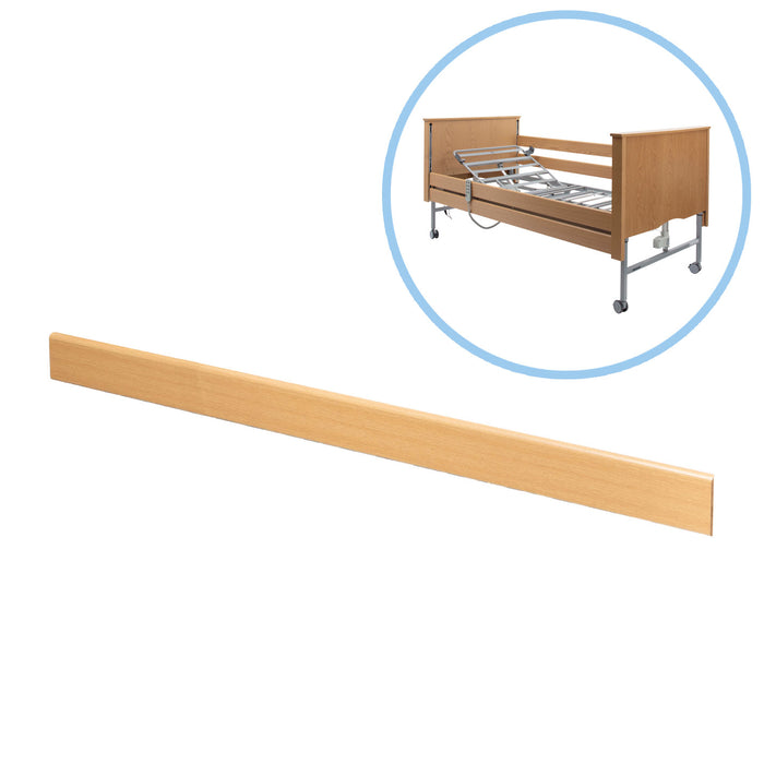 Drive Medical Single Wooden Bar Side Rail