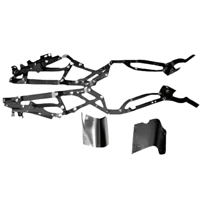 Invacare Reclining Mechanism Assembly with Finger Guards