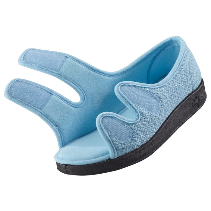 Silverts Women's Easy Closure Extra-Wide Diabetic Sandal for Indoors & Outdoors