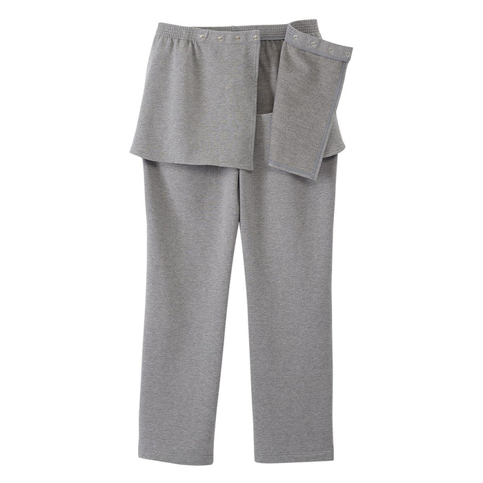 Silverts Women's Adaptive Open Back Fleece Wheelchair Pants