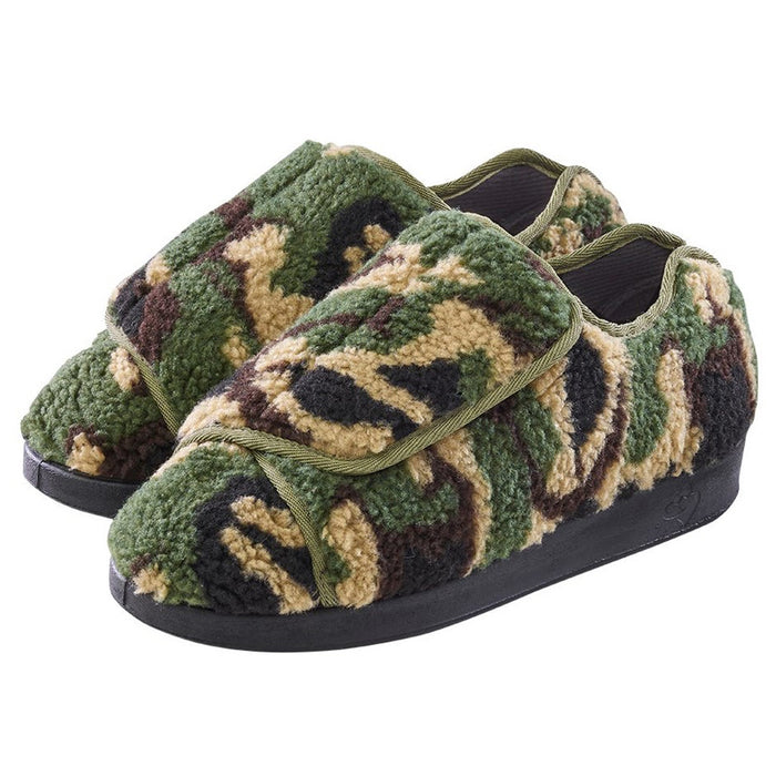 Silverts Men's Extra Wide Non-Slip Diabetic Slippers