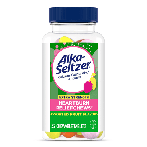 Alka-Seltzer Extra Strength Heartburn ReliefChews Tablets - 32 Ct - Elvoros