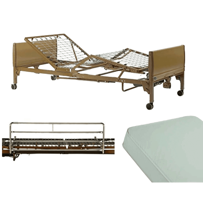 Invacare Homecare Bed Packages with Mattresses and Rails