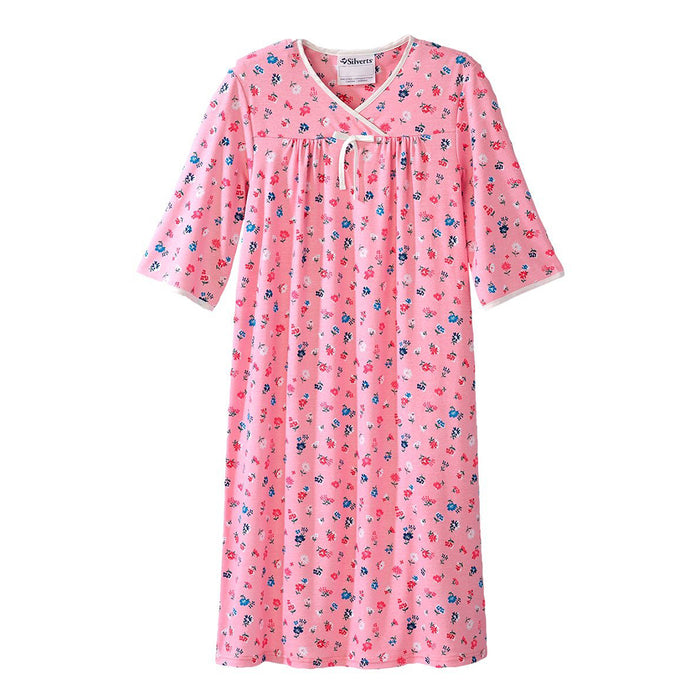 Silverts Limited Edition Women's Open Back Hospital and Homecare Gown