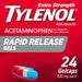 Tylenol Extra Strength Acetaminophen Rapid Release Gels - 24 Count - Elvoros
