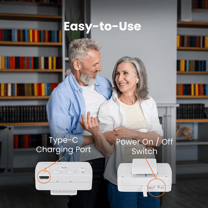 Mimitakara Bluetooth Rechargeable Pocket Size goodHearing P2 Hearing Aid