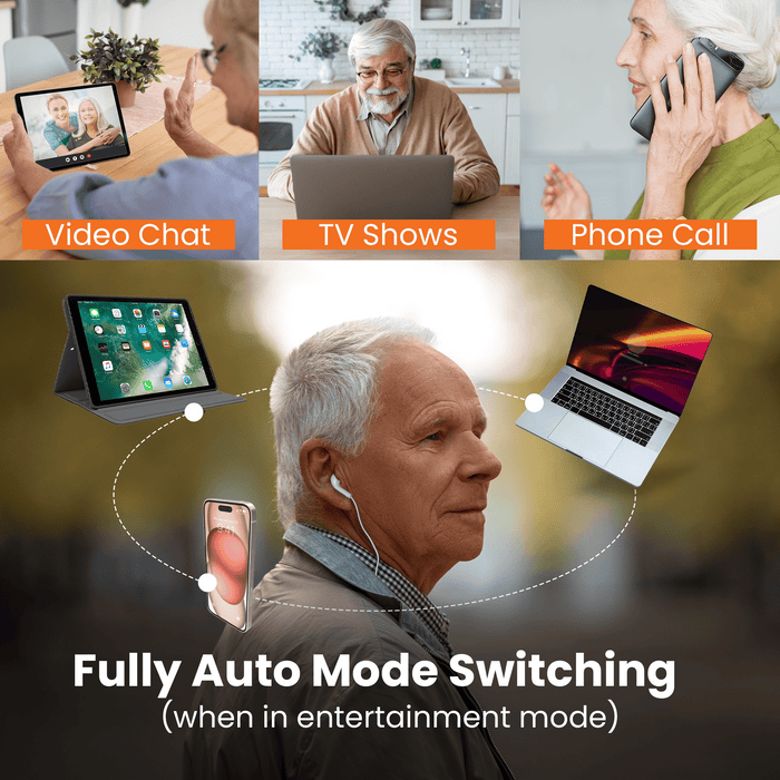 Mimitakara Bluetooth Rechargeable Pocket Size goodHearing P2 Hearing Aid