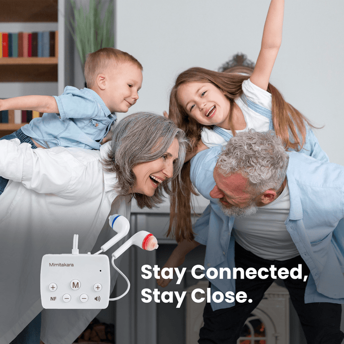 Mimitakara Bluetooth Rechargeable Pocket Size goodHearing P2 Hearing Aid