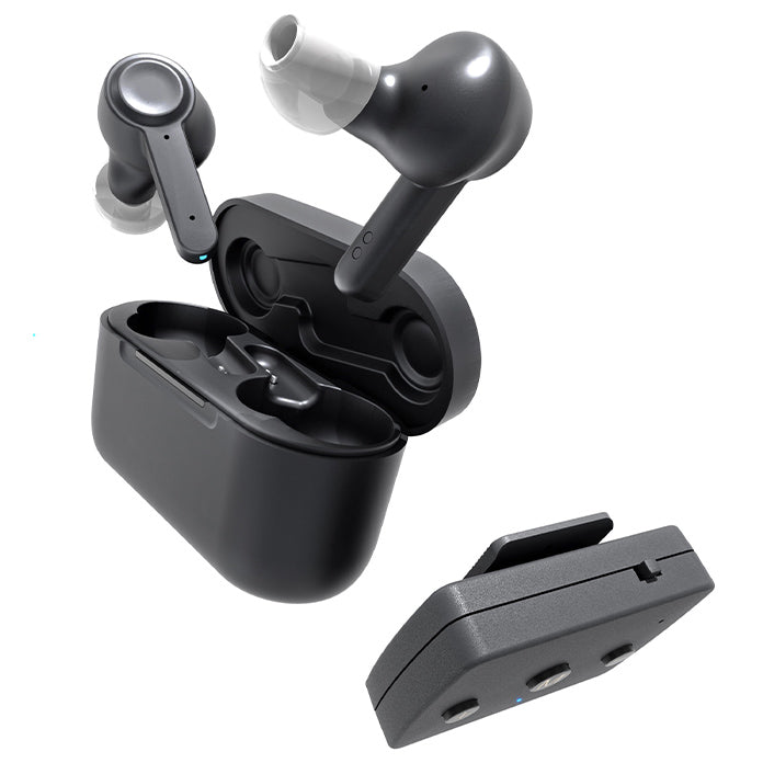 Mimitakara Bluetooth Rechargeable TWS goodHearing T3 Hearing Aid with Transmitter