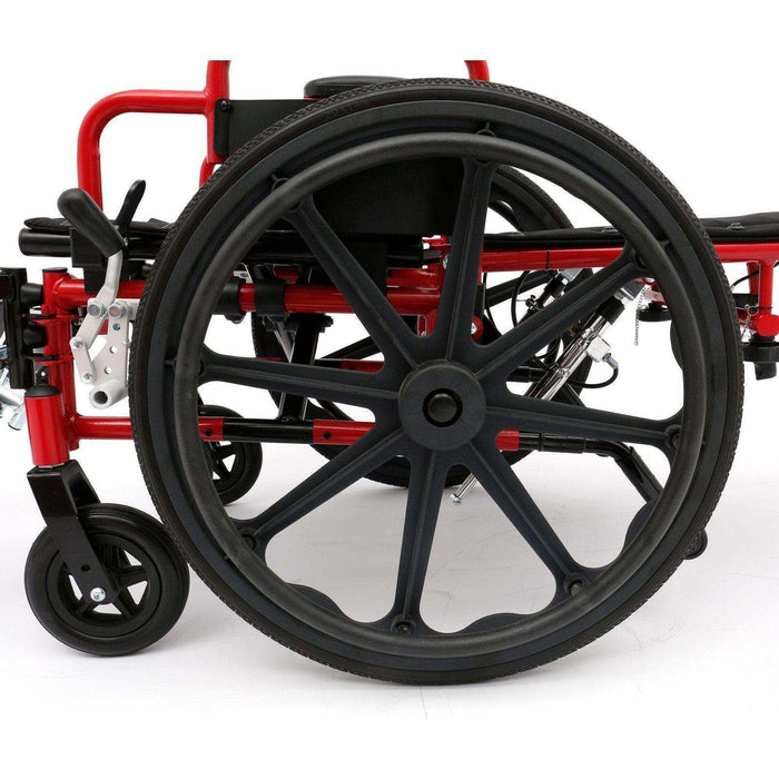 Circle Speciality Ziggo Pro Reclining Pediatric Wheelchair - 12" - Elvoros
