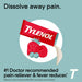 Tylenol Extra Strength Acetaminophen Dissolve Pack Berry - 12 Packets - Elvoros