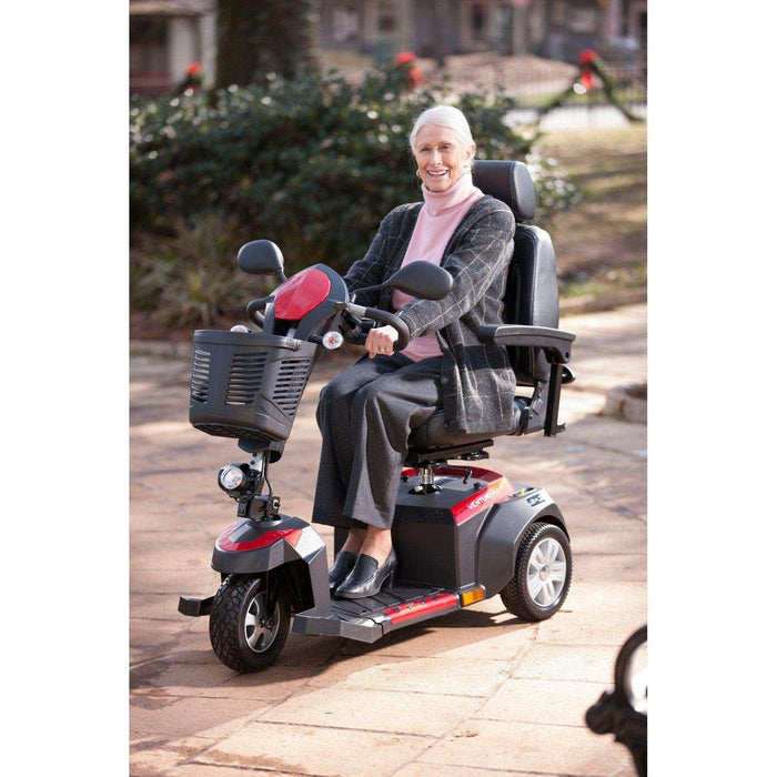 Drive Medical Ventura Power 3-Wheel Mobility Scooter With Captain Seat - Elvoros