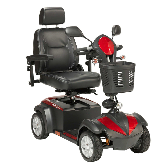 Drive Medical Ventura Power 4-Wheel Mobility Scooter With Captain Seat - Elvoros