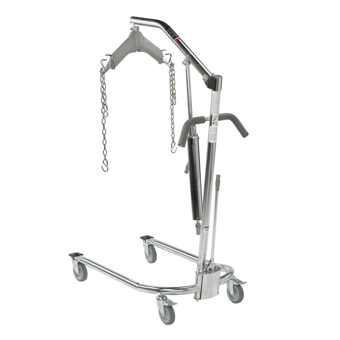 Drive Medical Hydraulic Patient Lift with Six Point Cradle - Elvoros