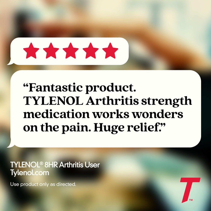 Tylenol 8 Hour Arthritis & Joint Pain Acetaminophen Tablets - 24 Ct - Elvoros