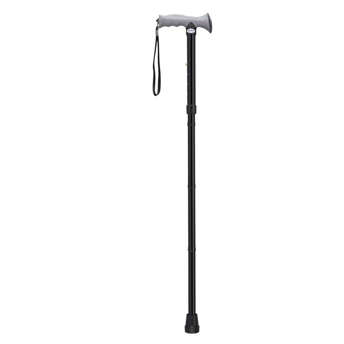 Adjustable Lightweight Folding Cane with Gel Hand Grip - Elvoros