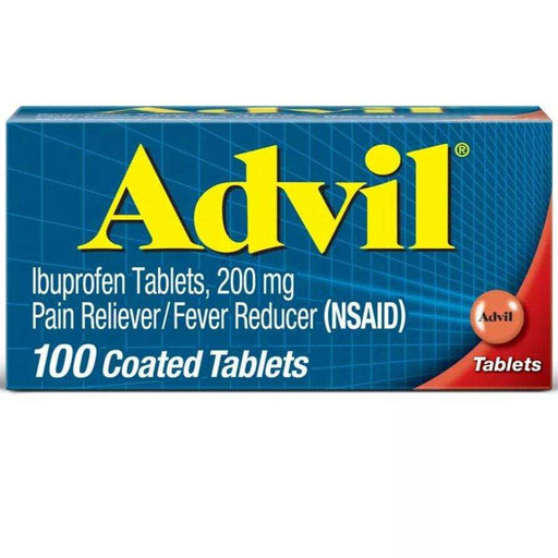 Advil Pain Reliever Fever Reducer Tablets - 100ct. - Elvoros