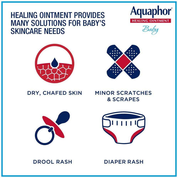 Aquaphor Baby Advanced Therapy Healing Ointment Skin Protectant - 2-Pk .35 Oz - Elvoros