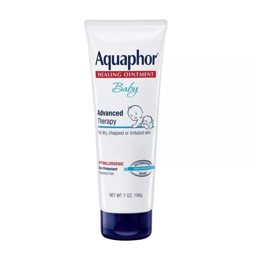 Aquaphor Baby Healing Ointment Advanced Therapy Skin Protectant - Dry Skin and Diaper Rash Ointment - 7oz - Elvoros