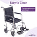 Astra Transport Chair 250lb Wt-Cap - 19" - Elvoros