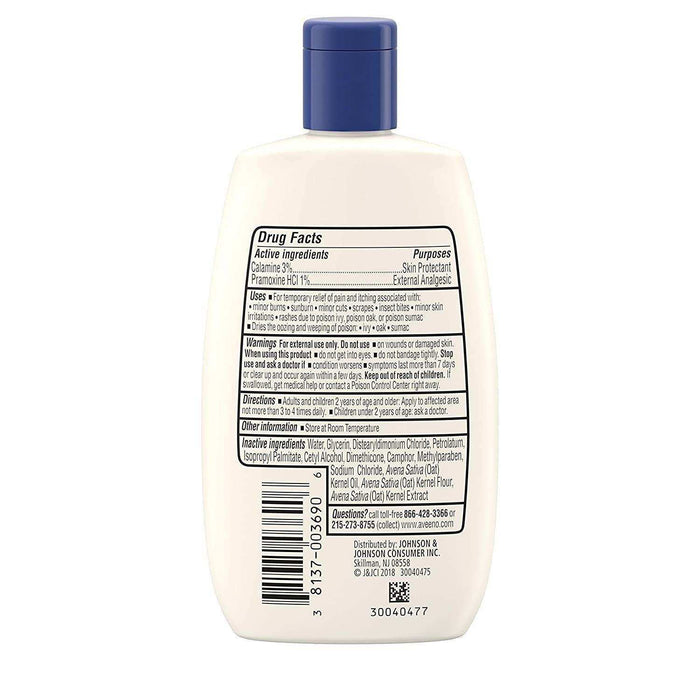 Aveeno Anti-Itch Concentrated Lotion with Calamine & Triple Oat Complex - 4oz - Elvoros