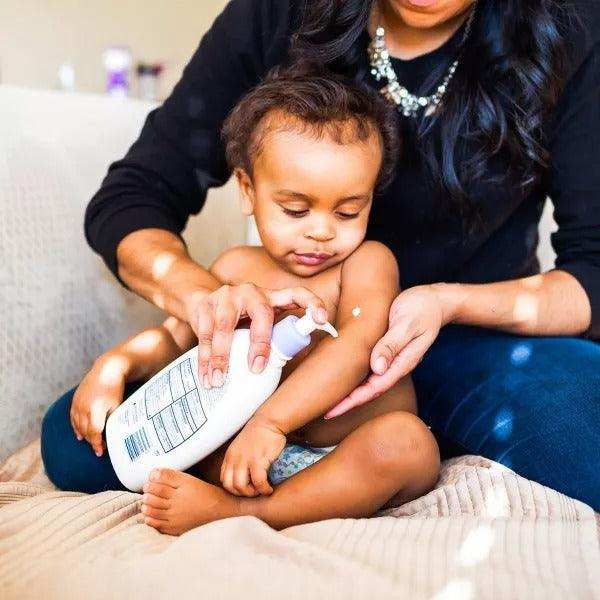 Aveeno Baby Calming Comfort Moisturizing Body Lotion, Lavender & Vanilla Scents - 18oz - Elvoros