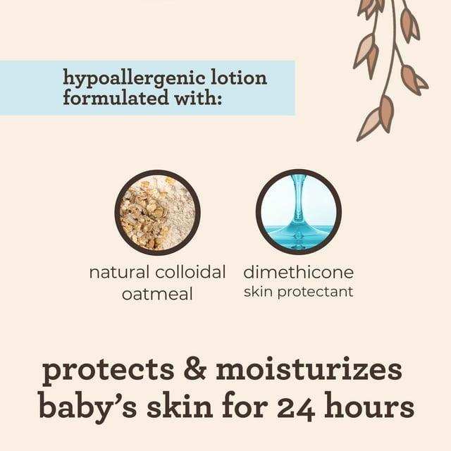 Aveeno Baby Daily Moisture Body Lotion for Delicate Skin with Colloidal Oatmeal - 12oz - Elvoros