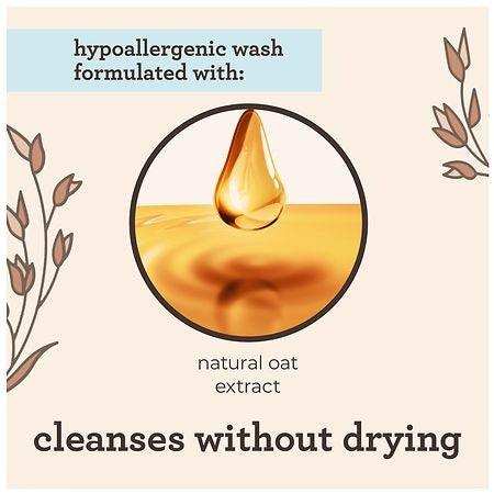 Aveeno Baby Daily Moisture Gentle Body Bath Wash & Shampoo, Oat Extract - 12oz - Elvoros