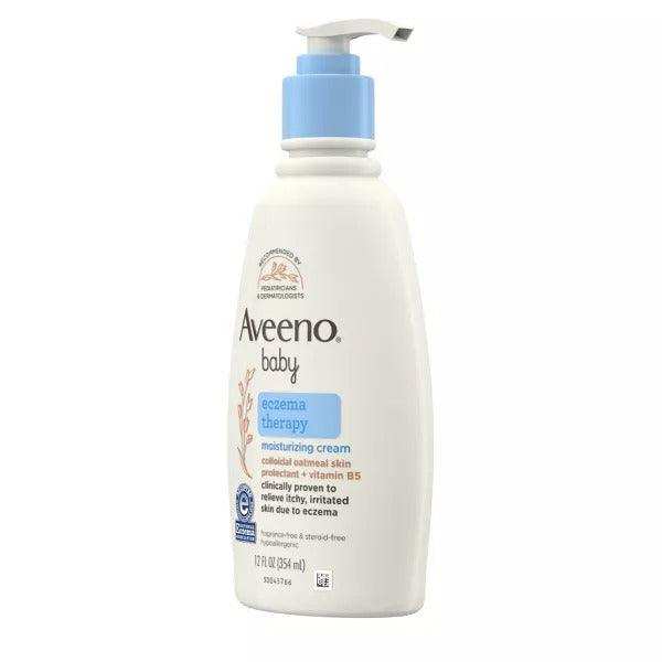 Aveeno Baby Eczema Therapy Moisturizing Cream for Dry, Itchy Skin - 12oz - Elvoros