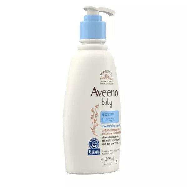 Aveeno Baby Eczema Therapy Moisturizing Cream for Dry, Itchy Skin - 12oz - Elvoros