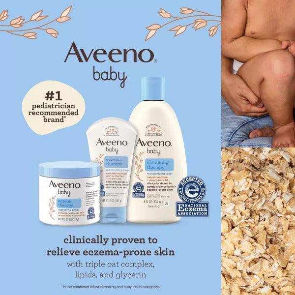 Aveeno Baby Eczema Therapy Nighttime Balm - 11oz - Elvoros