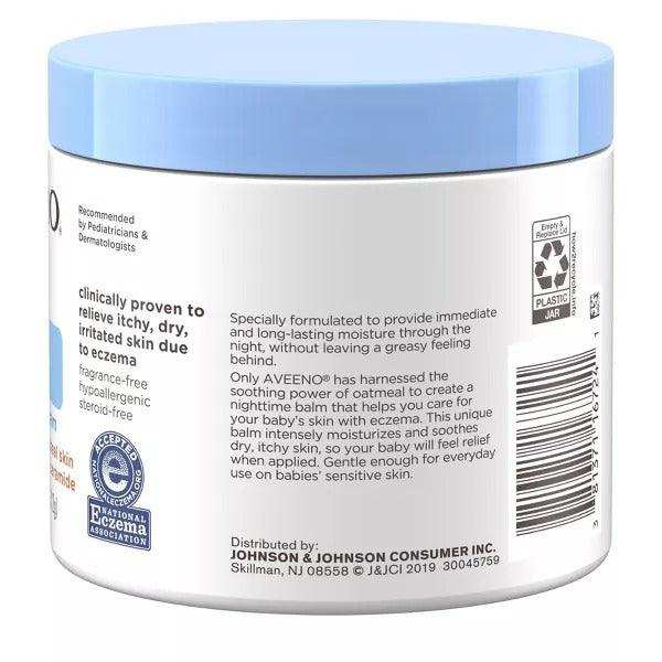 Aveeno Baby Eczema Therapy Nighttime Balm - 11oz - Elvoros