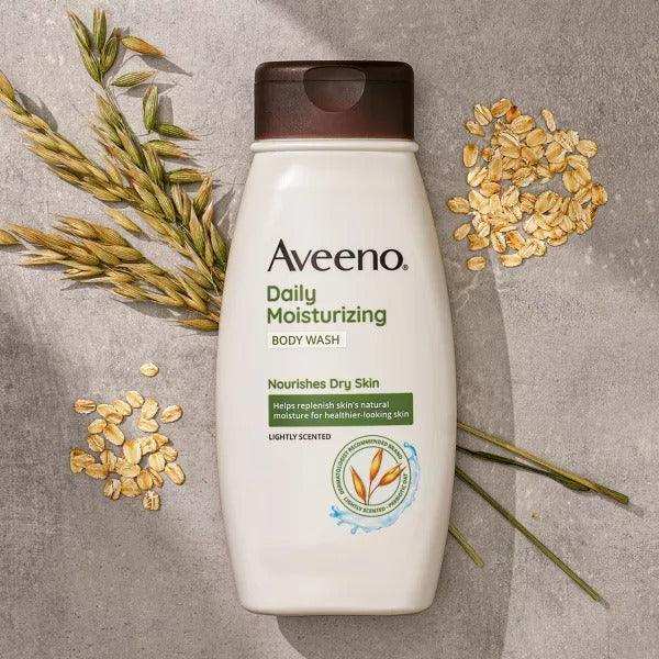 Aveeno Body Wash Daily Moisturizer with Soothing Oat for Normal to Dry Skin - 12oz - Elvoros
