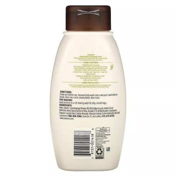 Aveeno Body Wash Daily Moisturizer with Soothing Oat for Normal to Dry Skin - 12oz - Elvoros