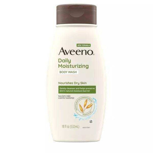 Aveeno Body Wash Daily Moisturizer with Soothing Oat for Normal to Dry Skin - 18oz - Elvoros