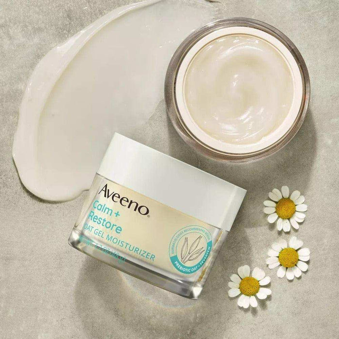 Aveeno Calm+Restore Oat Gel Moisturizer for Sensitive Skin - 1.7 oz - Elvoros