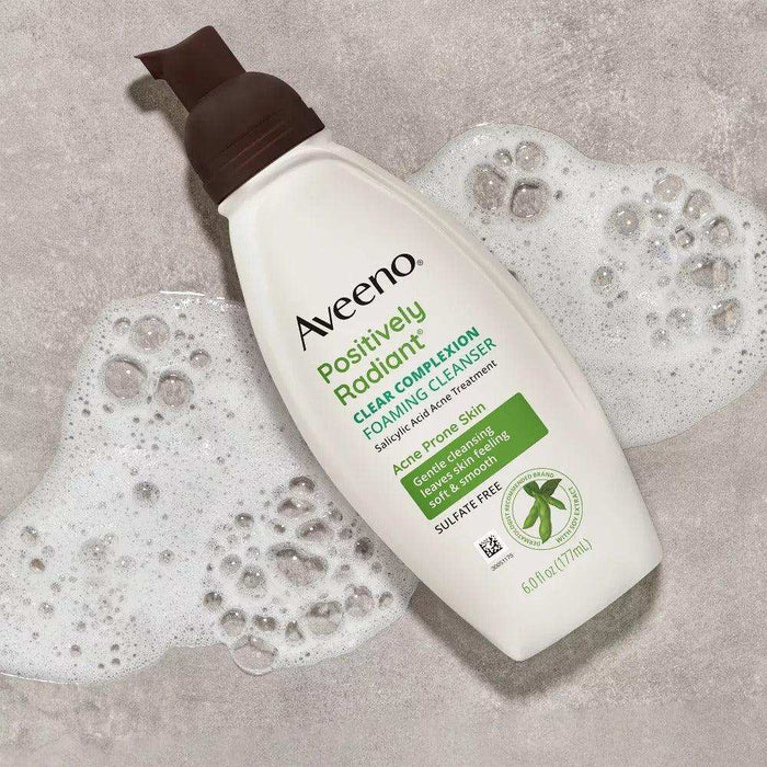 Aveeno Clear Complexion Foaming Cleanser - 6oz. - Elvoros