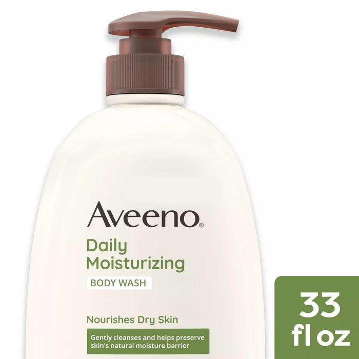 Aveeno Daily Moisturizing Oat Body Wash for Normal to Dry Skin - 33oz - Elvoros